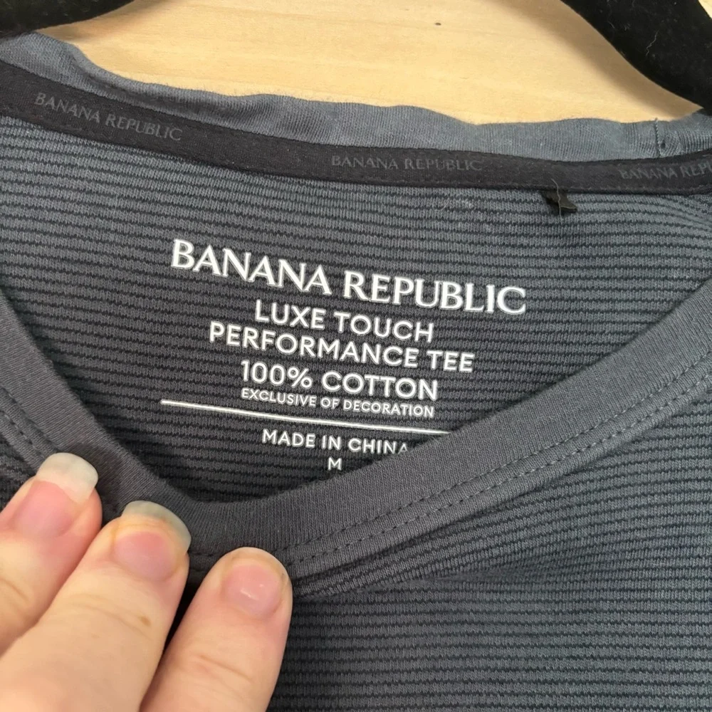Banana Republic Dark Gray Men's‎ Shirt